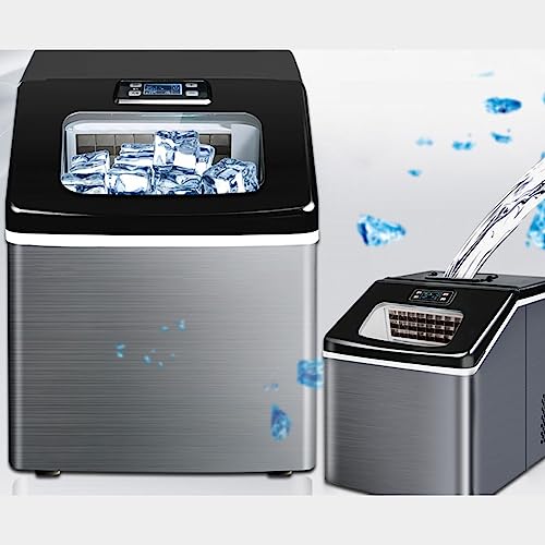 Machine à glaçons 30kg carrée et compacte pour maison et commerce