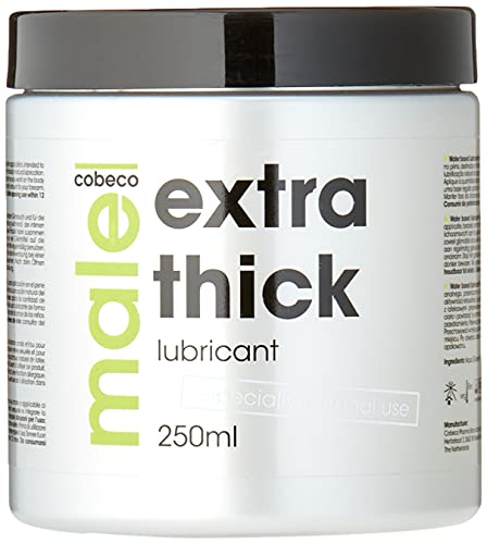 Male Cobeco Extra Thick Lubricant, 250 ml Cover