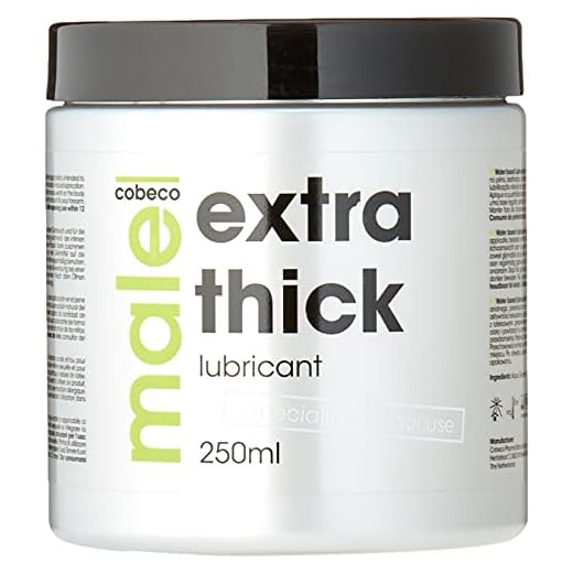MALE - Extra tjockt smörjmedel (250 ml)