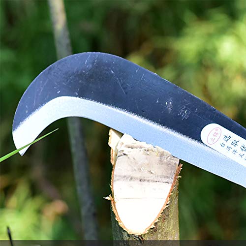 Z-fiber Japanischer Unkraut Sichel Kunststoffgriff mit Manganstahlklinge,M