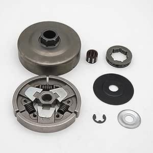 Kit Tambour D'embrayage + Pignon De Jante 3/8 -7 Pour Tronçonneuse Stihl MS660, 066, 064, MS640, MS661