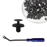 GolTHd 120PCS Push Type Car Engine Under Cover Retainer Clips, OE 90467-07201, Compatible with Camry, Corolla, Toyota, Lexus