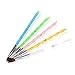 ReNext 5 Pcs Acrylic Nail Art UV Gel Carving Pen Brush Liquid Powder DIY No. 2/4/6/8/10