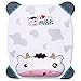 Skyeye Mignon Dessin Animé Motif Tapis De Souris Silicone Poignet Tapis De Souris Tapis De Souris Antidérapant Tapis De Souris De Bureau Durable Poupée De Vache