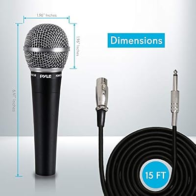 Alto Professional Bluetooth Total 2 - XLR Equipped Rechargeable Bluetooth Receiver & Pyle-Pro Includes 15ft XLR Cable to 1/4'' Audio Connection, Connector, Black
