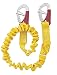 Nautos 55984-66840 - Single Tether - Elastic with 2 Double Action Security Hooks - PLASTIMO