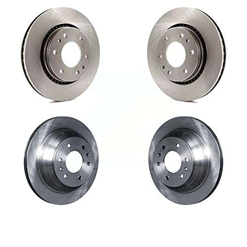 Front Rear Disc Brake Rotors Kit For Chevrolet Trailblazer GMC Envoy Buick Rainier Isuzu Ascender K8-101017