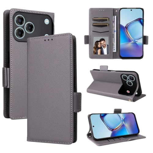 Housse ZTE Blade A52 avec rabat magnétique et fentes pour cartes
