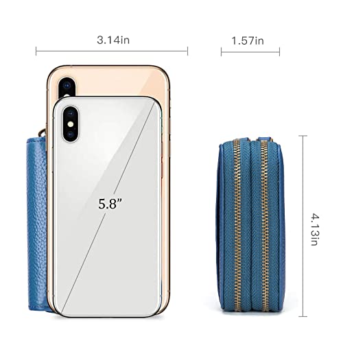 Goiacii Small Genuine Leather Wallet For Women, Rfid Blocking Credit Card Holder Wallet #TOP4