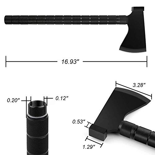 Yeacool Camping Hatchet, Survival Axe, Camp Axes And Hatchets, Folding Hatchet Multiool, With Hammer Sheath, Survival Kit Axe For Camping, Hunting, Hiking, Emergency Outdoor #TOP5