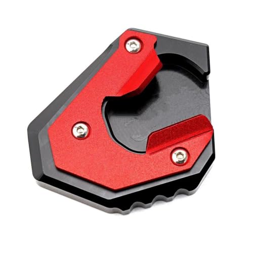 Extension de béquille latérale moto rouge pour éviter la chute de votre M1000XR