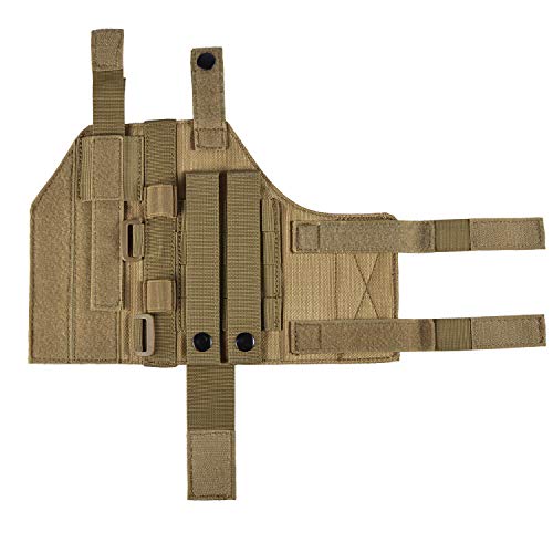 Frtkk Adjustable Tactical Pistol/Gun Holster For 1911, Ruger Lcp, S&W M&P 40 Shield Bodyguard, Sig Sauer, Ruger, Kahr, Beretta, Glock 17 19 26 34 #TOP5