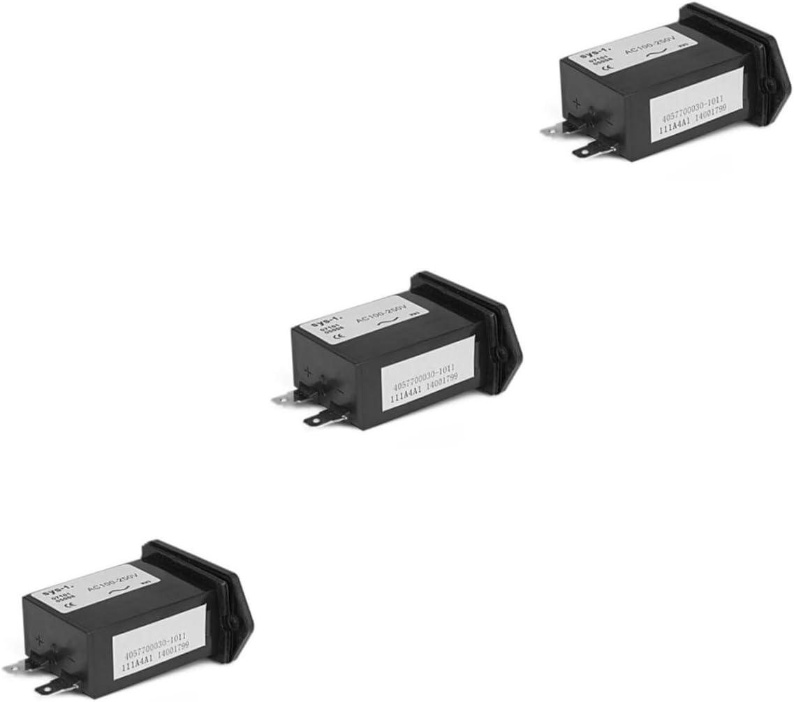 Wakauto 3 Pieces 6 Electronic Timer Mechanical Electronic Horometer, 3 Units, HRSH9GL000JE08OU10J0
