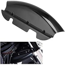 Black Lower Triple Tree Wind Deflector for Harley Touring Electra Glide Street Glide 2014-2023 2022 2021