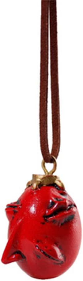 Crimson Behelit Pendant,1997 Guts Griffith Berserk Egg Of King Keychain Cosplayer Prop Gift for Men Women, 4 * 3cm, Resin, crimson behelit pendant