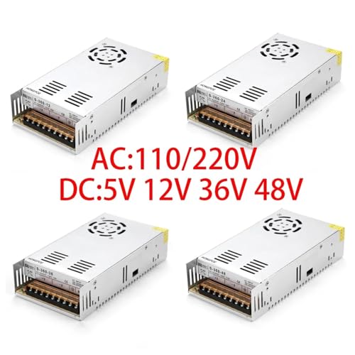 Alimentation LED 12V 500W transformateur 40A source SMPS AC-DC - 5