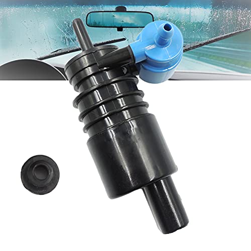 Hisport Front Windshield Washer Pump 11-613 Wiper Washer Fluid Pump Compatible With Jeep, Dodge, Chrysler, Volkswagen, Audi, Bmw, Chevrolet, Ford #TOP6