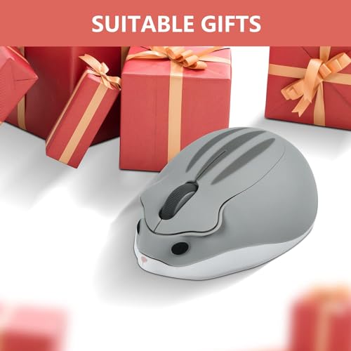 Ratón inalámbrico de 1200 DPI portátil con receptor USB unificado para PC y Mac 5