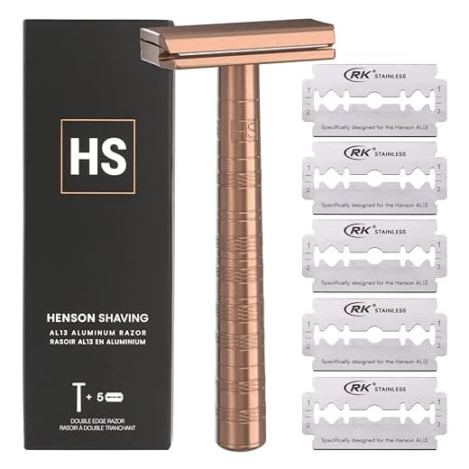 Henson Copper Double Edge Safety Razor