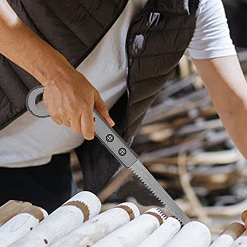 Serra de acampamento - SK Manganês Aço Serrado à Mão Carpintaria,Suprimentos de jardinagem portáteis