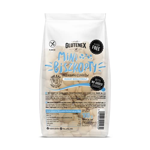 (2,19 €/100g) Glutenfreie Mini Biskuit-Kekse ohne Zucker „Take & Go” (1) Cover