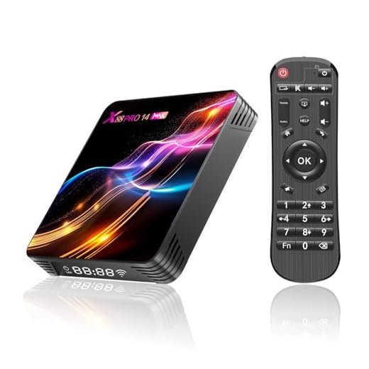 GREVA 8K Android 14.0 TV Box 2025, Android Box 4GB RAM 64GB ROM, Internet TV Box RK3528 supporto chipset 2.4GHz/5.0GHz Dual WiFi6 HDR10 BT5.0 USB3.0 Ethernet LAN 3D HD Smart TV Box Bluetooth