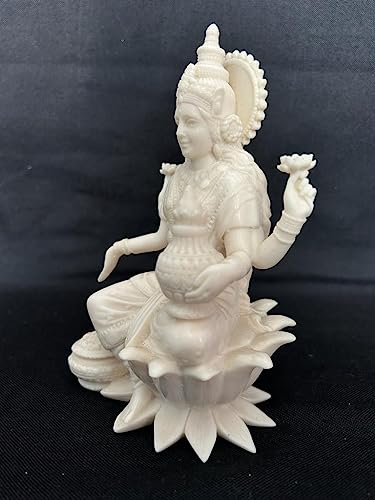 Estatua de Lakshmi de mármol de 18 cm miniatura 6
