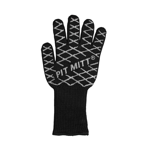 Charcoal Companion Ultimate Barbecue Pit Mitt Glove - For Grill or Oven - Measures 13