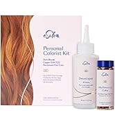 eSalon Permanent Hair Color & Hair Dye Complete Kit - Dark Blonde Copper Gold - Personal Colorist...