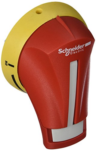 Maneta ext lat der 32 63A IP65 roja poignée commande droite