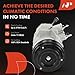 A-Premium Air Conditioner AC Compressor with Clutch Compatible with Ford Taurus 2008-2012, Taurus X 2008-2009, Flex 2009-2012, Lincoln MKS 2009-2012, MKT 2010-2012, Mercury Sable 2008-2009