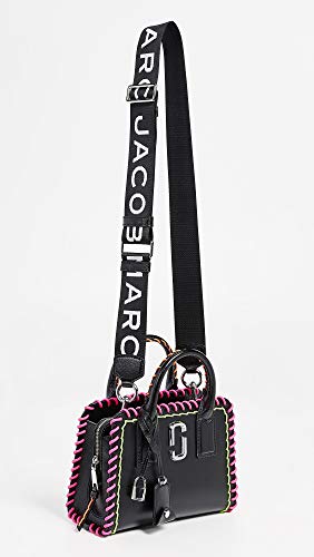 Image of Marc Jacobs Graphic Webbing Strap Black Multi One Size
