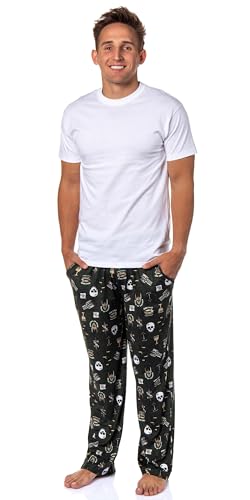 The Lord Of The Rings Men's Movie One Ring Sauron Tossed Icon Sleep Pajama Pants2