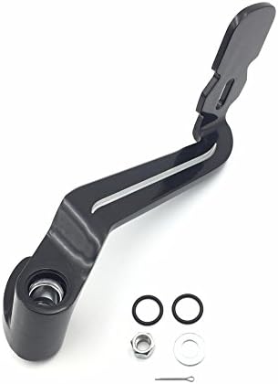 SMT-Black Billet Airflow Rear Brake Lever Brake Pedal Foot Lever Compatible with 2014 Later Touring Trike Road King Street Glide CVO Tri Glide Freewheeler FLRT FLHR [B01JA1YPXC]