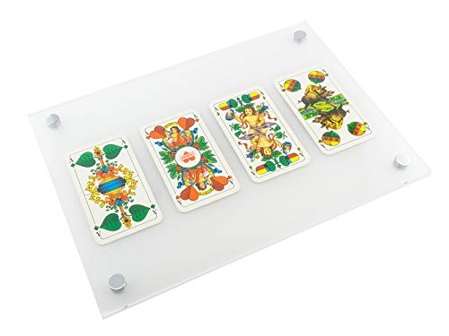 Targa da ufficio in vetro doppio, DIN