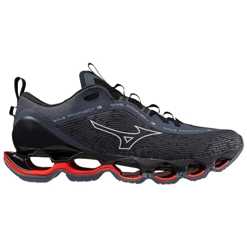 Tênis Mizuno Prophecy 13 Masculino Cinza e Vermelho (40)