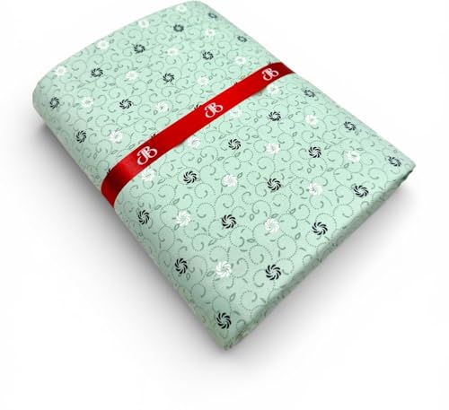Image of JHABAK'S Unstitched Print Shirt Fabric for Men - Polycotton Material - 2.25Meter Shirt Piece Cloth