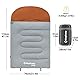 KingCamp Hundeschlafsack Hundedecke Warm Hundebett Premium Haustier Decke Leichtgewicht Decke für Katzen und Hunde Grau 110 x 70 cm
