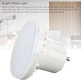 Spacnana 7W LED Puck Light Bulb, White Light, GU24 Base, 650 LM Brightness for Bathroom, Porch, Hallway - Image 2