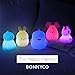 BONNYCO Luz Nocturna Infantil Ratoncito con Control Remoto y Táctil 16 Colores Luz Bebe Nocturna con Temporizador Imagen de BONNYCO Luz Nocturna Infantil Ratoncito con Control Remoto y Táctil 16 Colores Luz Bebe Nocturna con Temporizador