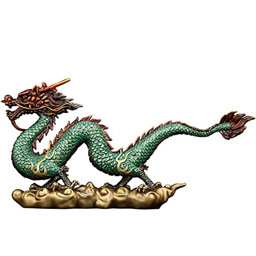 Dragon en cuivre Feng Shui Bureau Décoration pour harmoniser votre intérieur