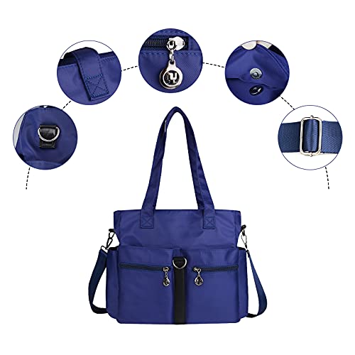 Notag Shoulder Handbags For Women Multipockets Tote Bags Waterproof Purses And Handbags Large Crossbody Bags (Black) #TOP4
