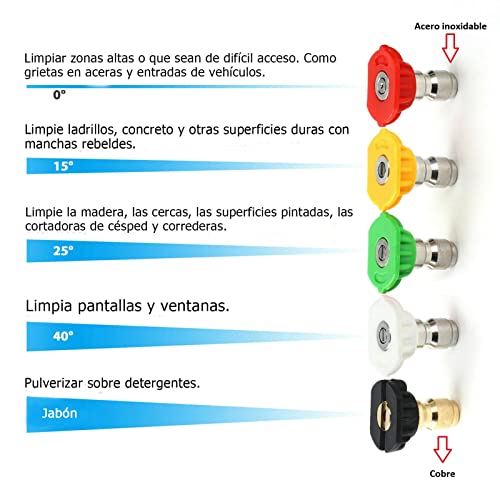 Lanza espuma universal para hidrolavadora 28 Imagen adicional
