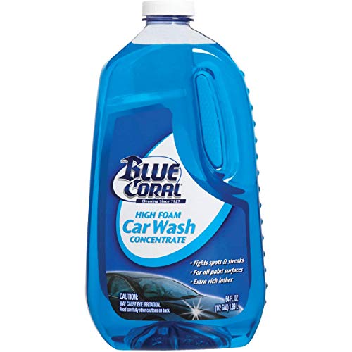 Blue Coral WC107G High Foam Car Wash Concentrate 64 oz.