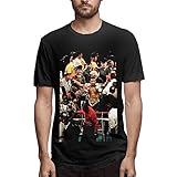 Mike Boxer Tyson World Heavyweight Champion Men T Shirt Cotton Sleeve Crewneck T-Shirt Classic Graphic Tees Clothes Top Black Xx-Large