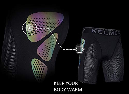 Kelme Pro Sliding Shorts – Padded Compression Slide Shorts Perfect For Softball, Baseball, Soccer, Mma. (Black, X-Large) #TOP3