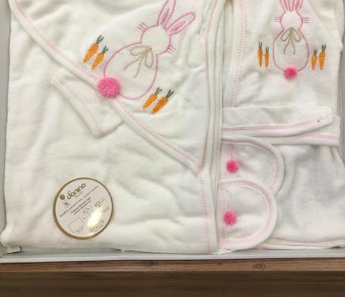 Donino%100 Pamuklu 4 Parça Nakışlı Bebek Bornoz Seti - Görsel 3