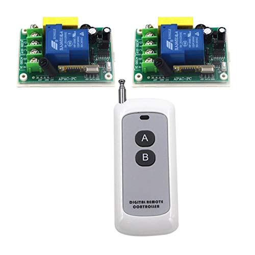 Buyme 5233 1 Channel Remote Control Switch Box Ac 220V 30A Relay