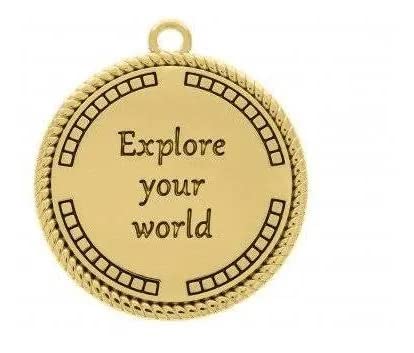 Pingente Aço Inox Com Corrente Rosa Dos Ventos Bússola Estrela Marinheiro