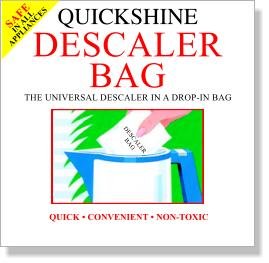 Quickshine Lot de 12 bouilloires détartrantes Cover